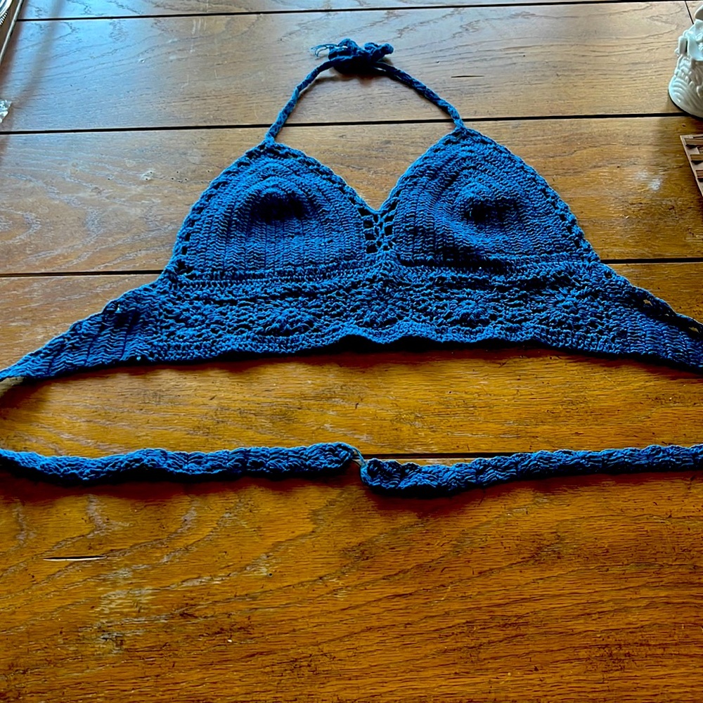 Crochet crop top